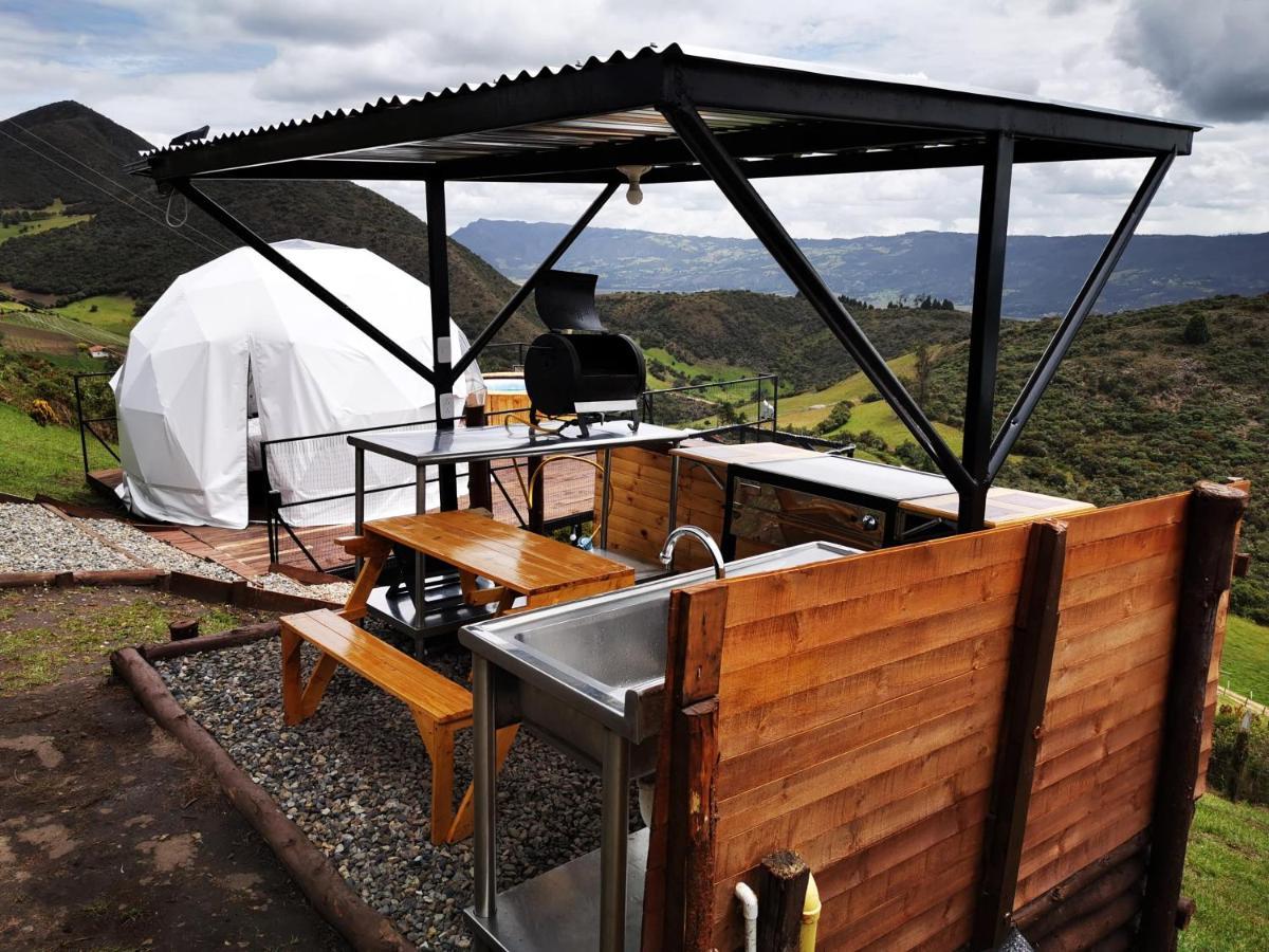 Glamping Guatavita Hills 호텔 외부 사진